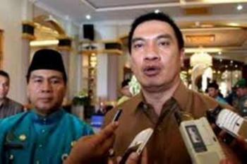 Suparman Pimpin Apel Perdana Selaku Bupati Rohul